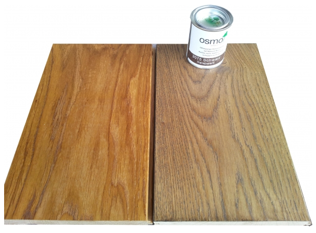 Osmo Tvrdý voskový olej Barevný 3075 Black transparent